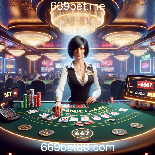 Experiência Imersiva no Cassino Ao Vivo da 669bet.me